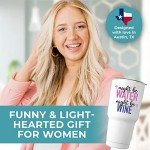 Funny 30oz Wine Tumbler Gift for Women