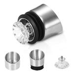 Crystal Clear Wine Decanter with Aerator