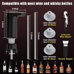 Rechargeable Electric Wine Aerator & Dispenser