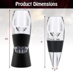 Red Wine Aerator with No-Drip Pourer