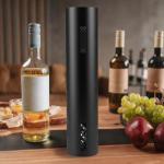 Lzarno Rechargeable Electric Wine Opener - Black