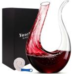 Swan-Shaped Lead-Free Crystal Wine Decanter