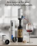 Rechargeable Electric Wine Gift Set for Enthusiasts
