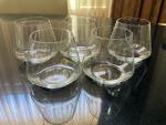 Set of 5 Schott-Zwiesel Stemless Red Wine Glasses