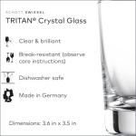 Set of 6 Dishwasher-Safe Whiskey Tumblers