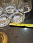 Set of 5 Schott-Zwiesel Stemless Red Wine Glasses