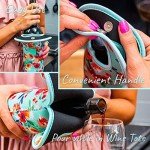 Insulated Wine Tote Set - Neoprene Carrier Bags