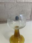 Set of 4 Schott Zwiesel Amber Wine Glasses