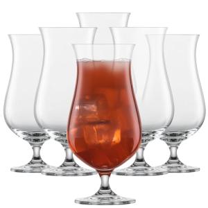 Set of 6 Hurricane Cocktail Glasses