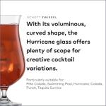 Set of 6 Hurricane Cocktail Glasses