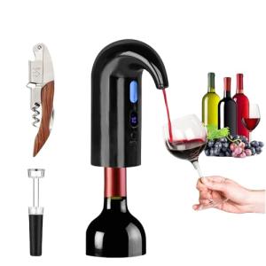 Electric Wine Aerator and Dispenser Gift Set
