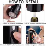 Electric Wine Aerator and Dispenser Gift Set