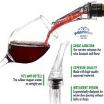 Wine Aerator Pourer with Suction Bottle Stopper