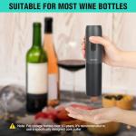 Electric Wine Opener Set with Aerator & Pourer