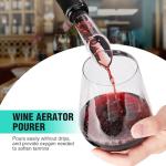 Electric Wine Opener Set with Aerator & Pourer
