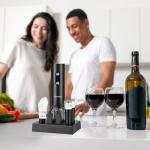 Electric Wine Opener Set with Accessories