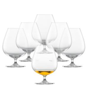 Set of 6 XXL Cognac Glasses, Dishwasher-Safe