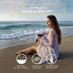 Dragon Glassware Stemless Wine Glasses Set of 2