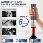 Rechargeable Electric Wine Opener Set with Accessories