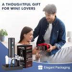 Rechargeable Electric Wine Opener Set with Accessories