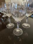 Set of 4 Vintage Schott-Zwiesel Crystal Goblets