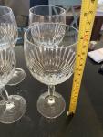 Set of 4 Vintage Schott-Zwiesel Crystal Goblets