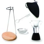 Wine Bottle Aerator Set with Stand and Pouch