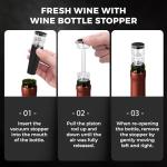 Wine Chiller Set with Chill Rods and Accessories