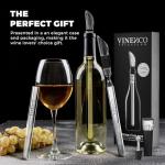 Wine Chiller Set with Chill Rods and Accessories