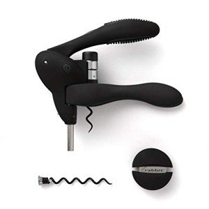 Rabbit Lever Corkscrew Wine Opener with Foil Cutter