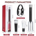 Portable Wine Opener Set with Aerator Spout