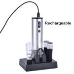 Rechargeable Electric Wine Opener Set with Accessories