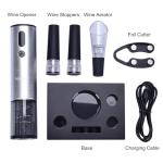 Rechargeable Electric Wine Opener Set with Accessories