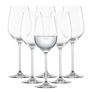 Set of 6 Dishwasher-Safe Red Wine Glasses