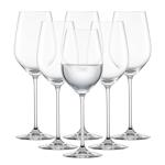 Set of 6 Dishwasher-Safe Red Wine Glasses