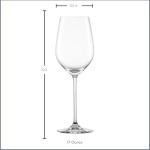 Set of 6 Dishwasher-Safe Red Wine Glasses
