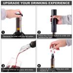 Electric Wine Bottle Opener with Foil Cutter