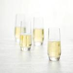 Schott Zwiesel Pure Stemless Champagne Glass Set