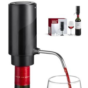 Electric Wine Decanter Aerator with Smart Dispenser