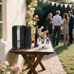 ALLCAMP Wine Cooler Bag with Chill Compartment & Dishes