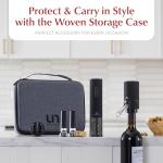 7-Piece Rechargeable Electric Wine Opener Set