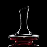 Lead-Free Crystal Wine Decanter with Aerator and Beads