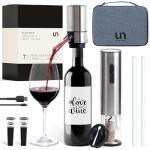 Electric Wine Opener Set with Aerator - Silver