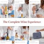 Electric Wine Opener Set with Aerator - Silver