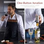 Electric Wine Opener Set with Aerator - Silver