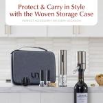 Electric Wine Opener Set with Aerator - Silver