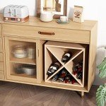 Compact 24-Bottle Wood Wine Rack for Home