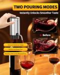 Rechargeable Electric Wine Opener Set with Accessories