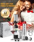 Rechargeable Electric Wine Opener Set with Accessories