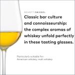 Set of 6 Dishwasher-Safe Whiskey Nosing Glasses
